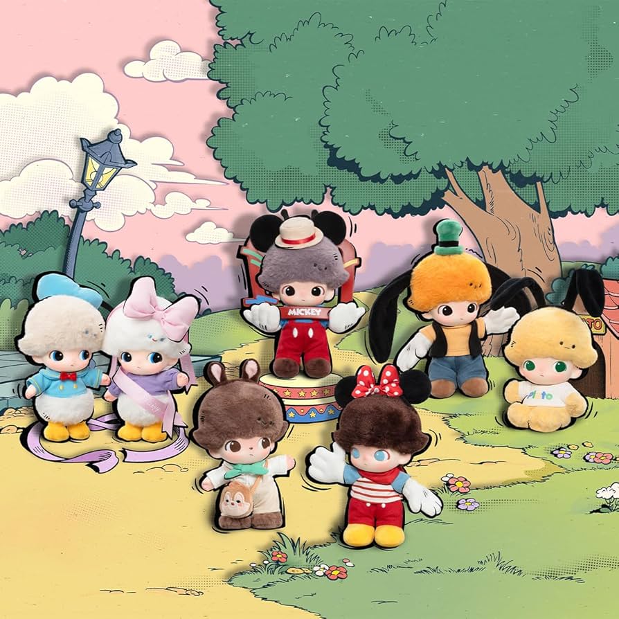 Amazon.co.jp: POP MART DIMOO WORLD × DISNEY シリーズ ぬいぐるみ