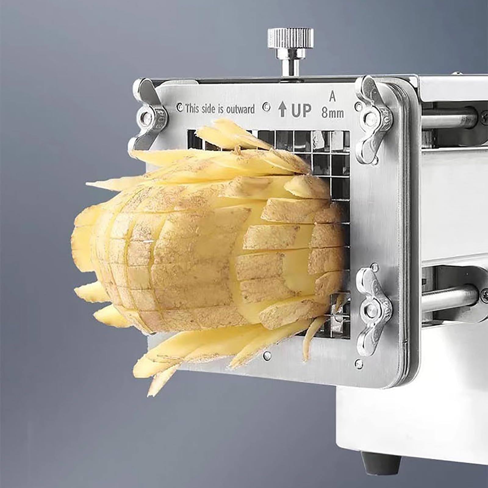 Amazon｜電動フライドポテトカッター、プロフェッショナル業務用