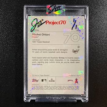 Amazon.co.jp: 世界に1枚だけ 大谷翔平 TOPPS Project 70 アートカード