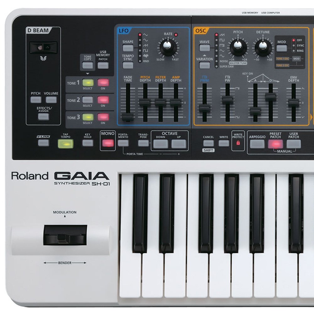 Amazon.co.jp: Roland Gaia sh-01 | 37キーtriple-stackedエンジン