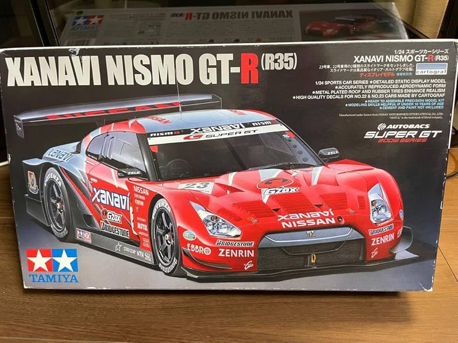 Amazon.co.jp: タミヤ ザナヴィ ニスモ GTR R35 XANAVI NISMO 124