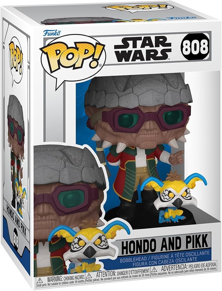 Amazon.com: Funko Pop! & Buddy: Star Wars Clone Wars - Hondo and