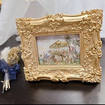 Amazon.co.jp: アンティーク調 ゴールド フレーム 豪華 おしゃれ