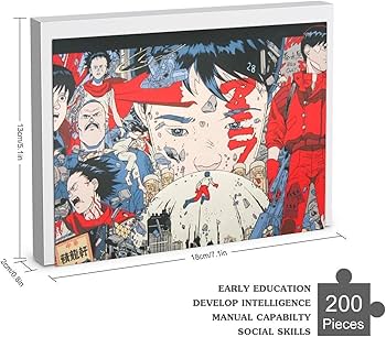 Amazon.co.jp: Akira アキラ 阿基拉 ジグソーパズル 木製のパズル