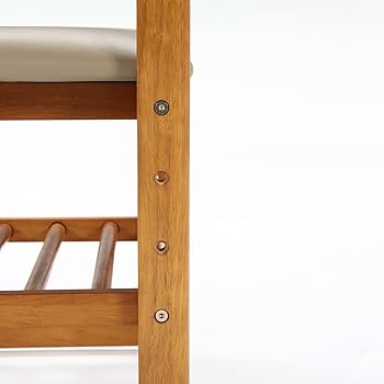 Amazon.co.jp: 不二貿易 玄関椅子 玄関ベンチ 幅50×奥行30×高さ54cm