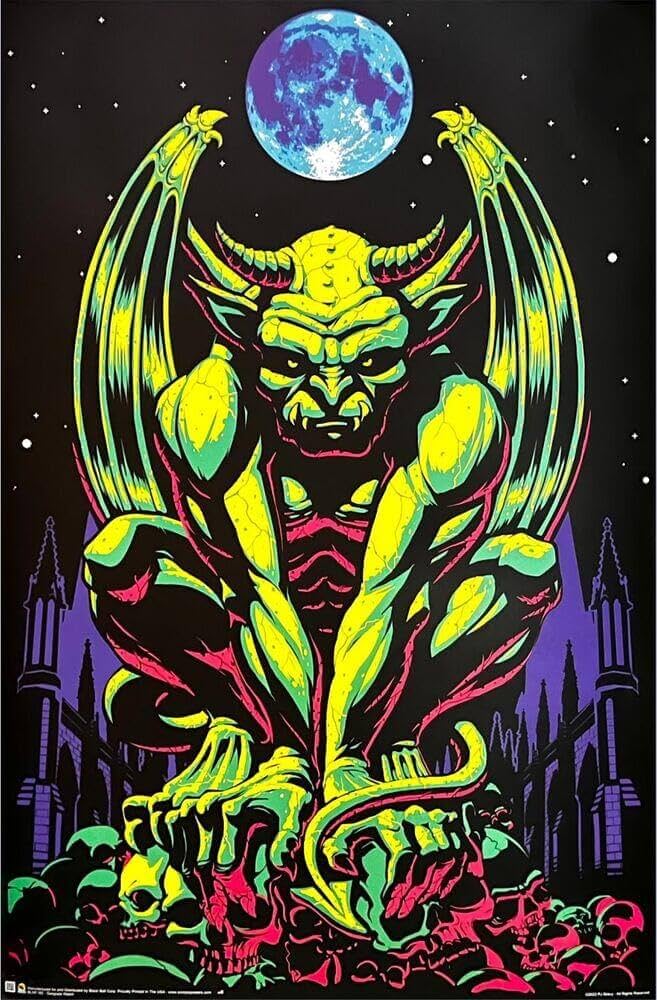 Amazon.com: Scorpio Posters Gargoyle Watch - Non-Flocked