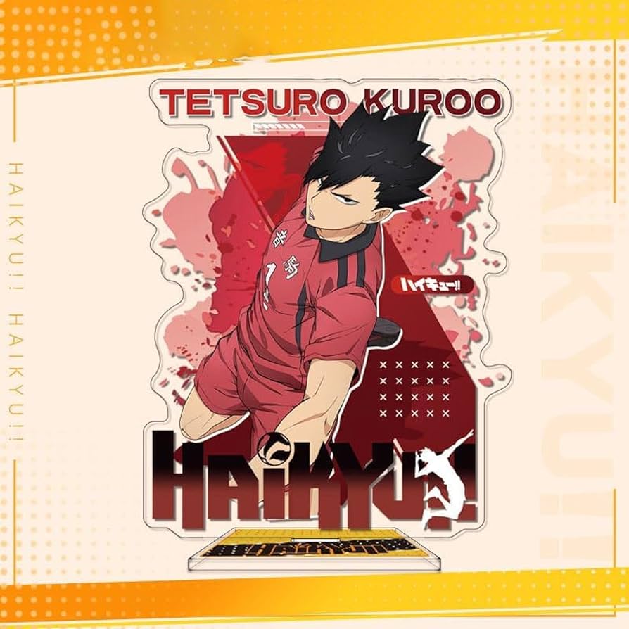 Amazon.co.jp: ハイキュー アクリルスタンド グッズ アクスタ 黒尾鉄朗