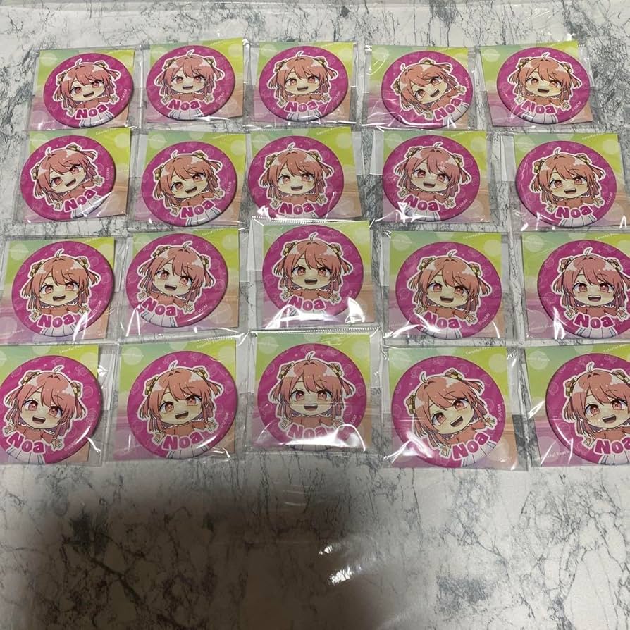 Amazon | カラフルピーチ 缶バッジ のあ からぴち 缶バッチ 2023年