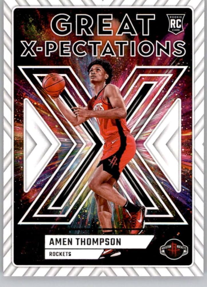 Amazon.com: 2023-24 Donruss Great X-Pectations #14 Amen Thompson