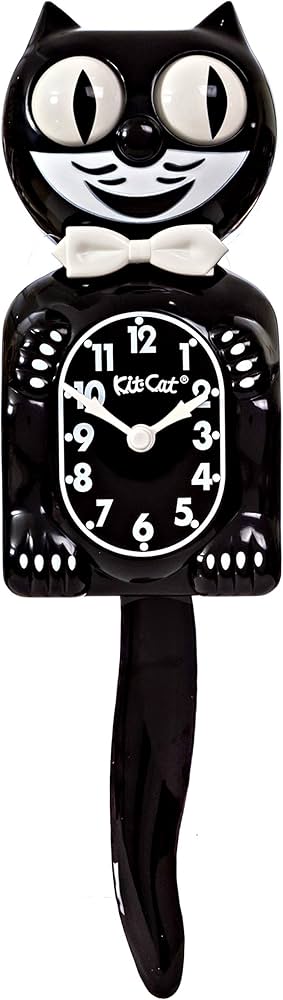Amazon.com: Kit Cat Klock Gentlemen The Original (Classic Black