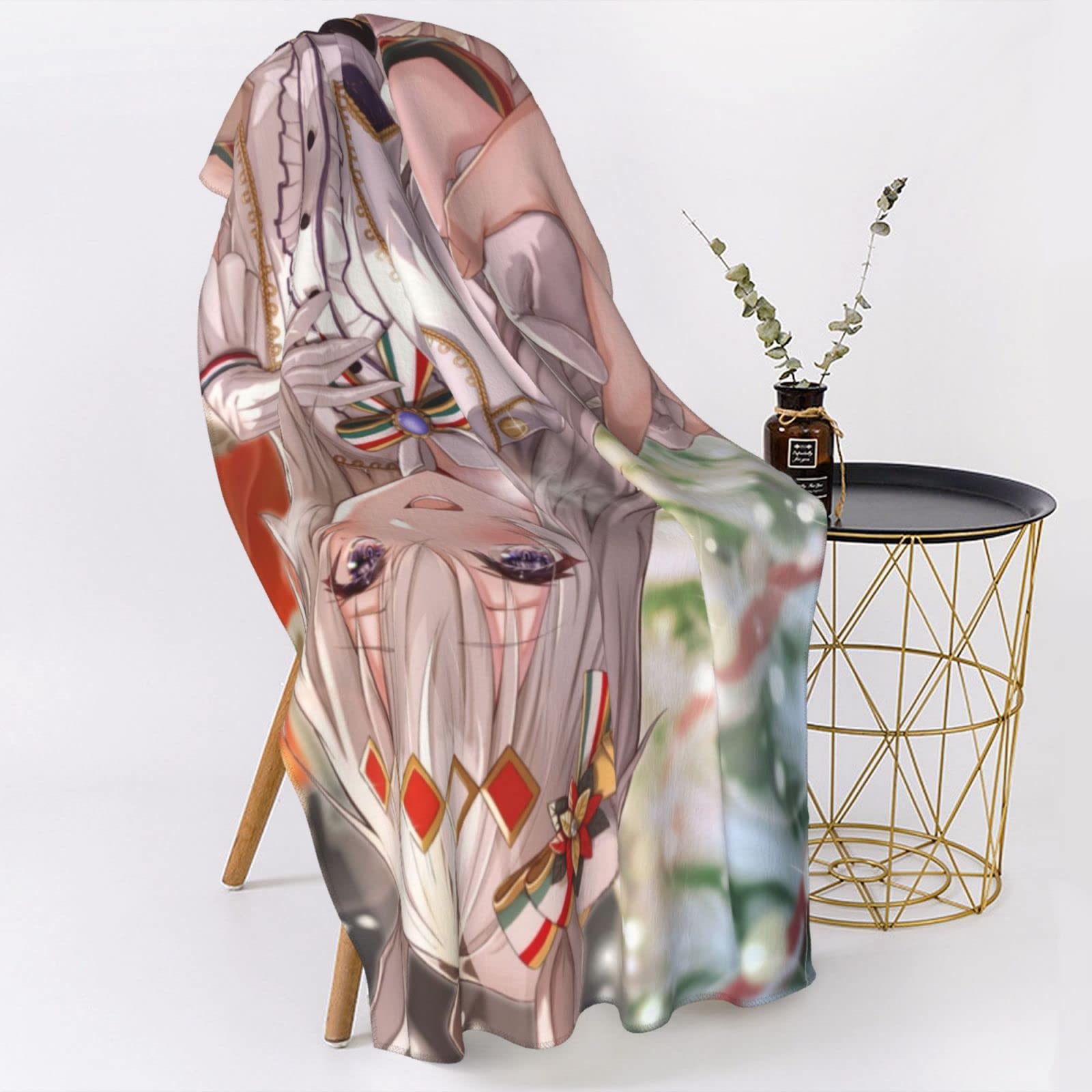 Amazon｜オグリキャップ ウマ娘 バスタオル ふわふわ ホテル仕様 大判