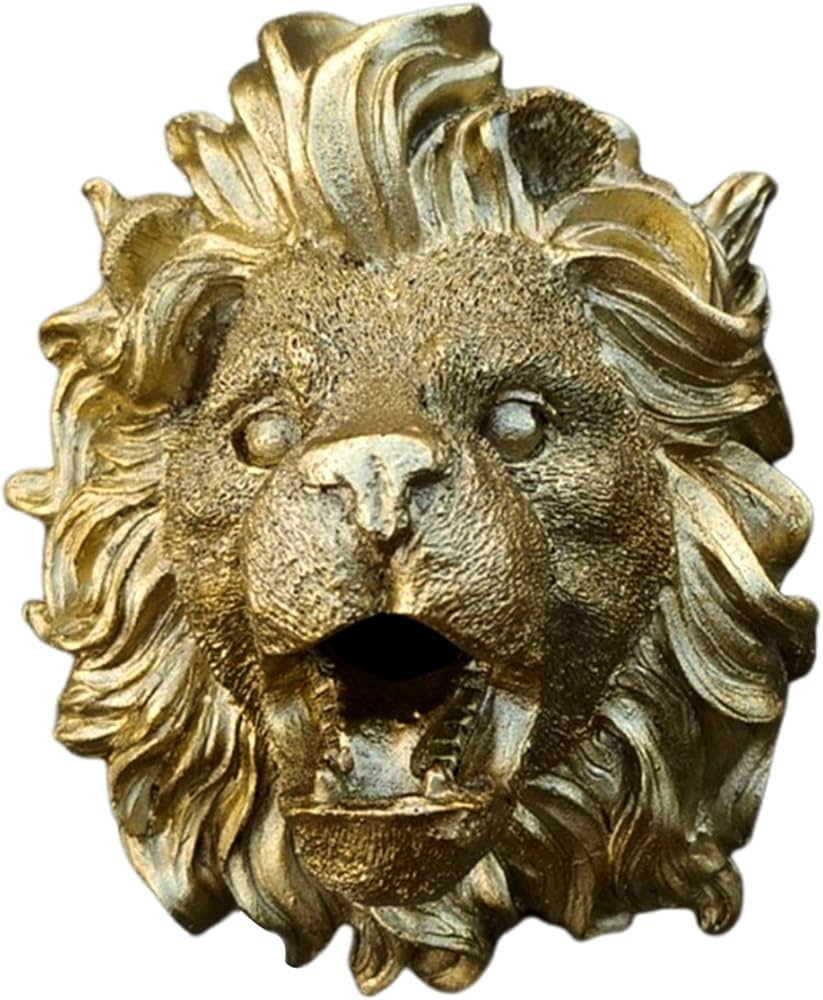 Amazon.co.jp: 噴水の注ぎ口 |ライオンウォール噴水 |滝の噴水の飾り