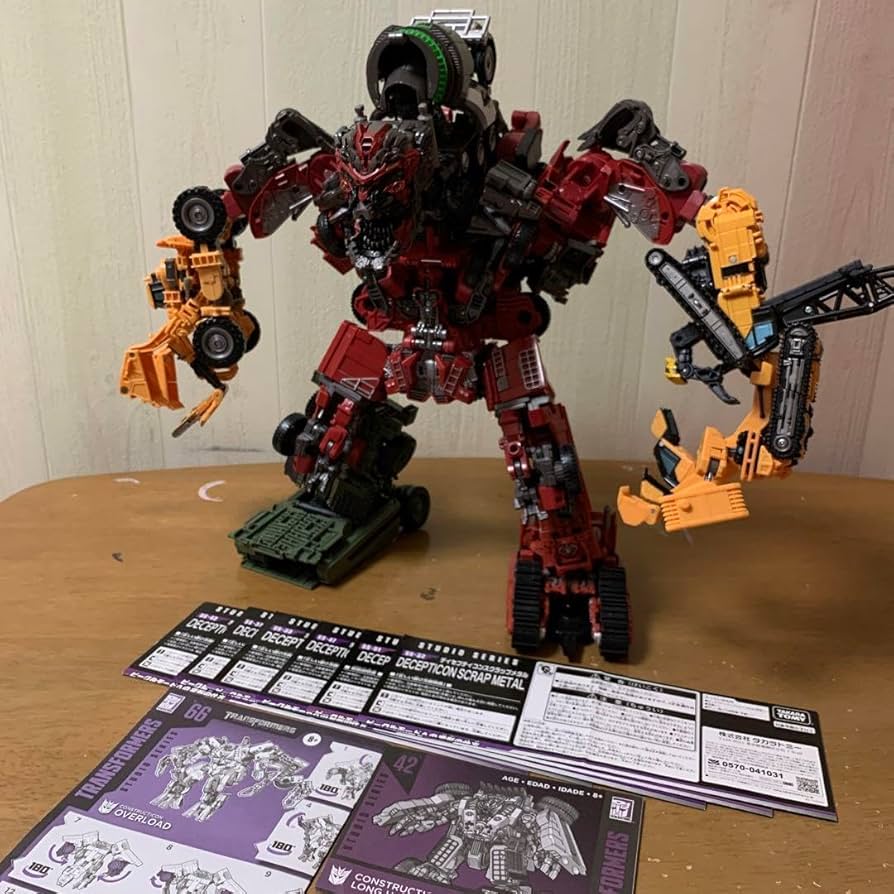 Amazon.co.jp: トランスフォーマームービーSS デバステーター8体セット