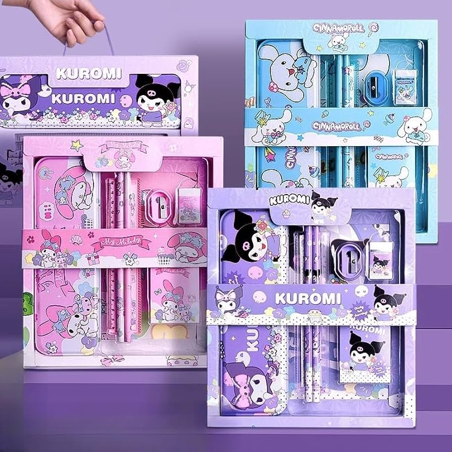 Amazon.co.jp: クロミ マイメロディ 文具セット 2025 新入学 クロミ