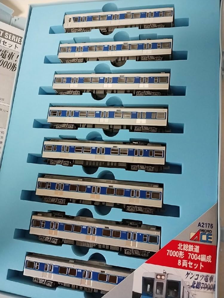 Amazon.co.jp: マイクロエース A2176 北総鉄道 7000形 7004編成 8両