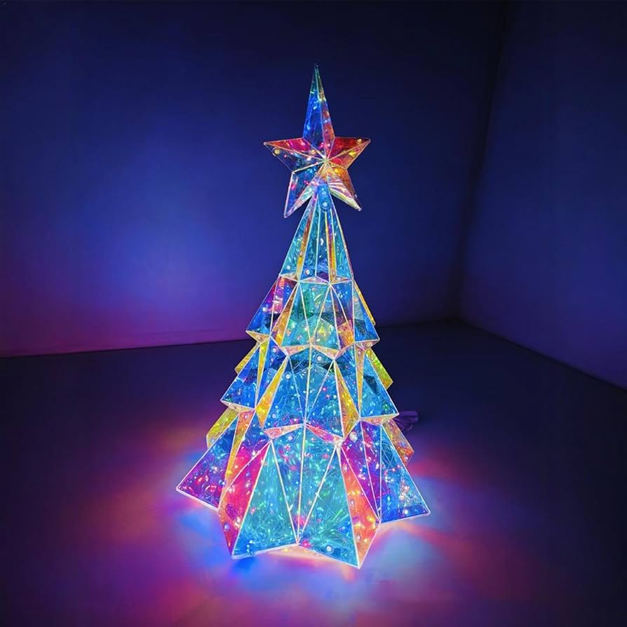 Amazon.co.jp: ライト付きのクリスマス ツリー、光るクリスマス ツリー