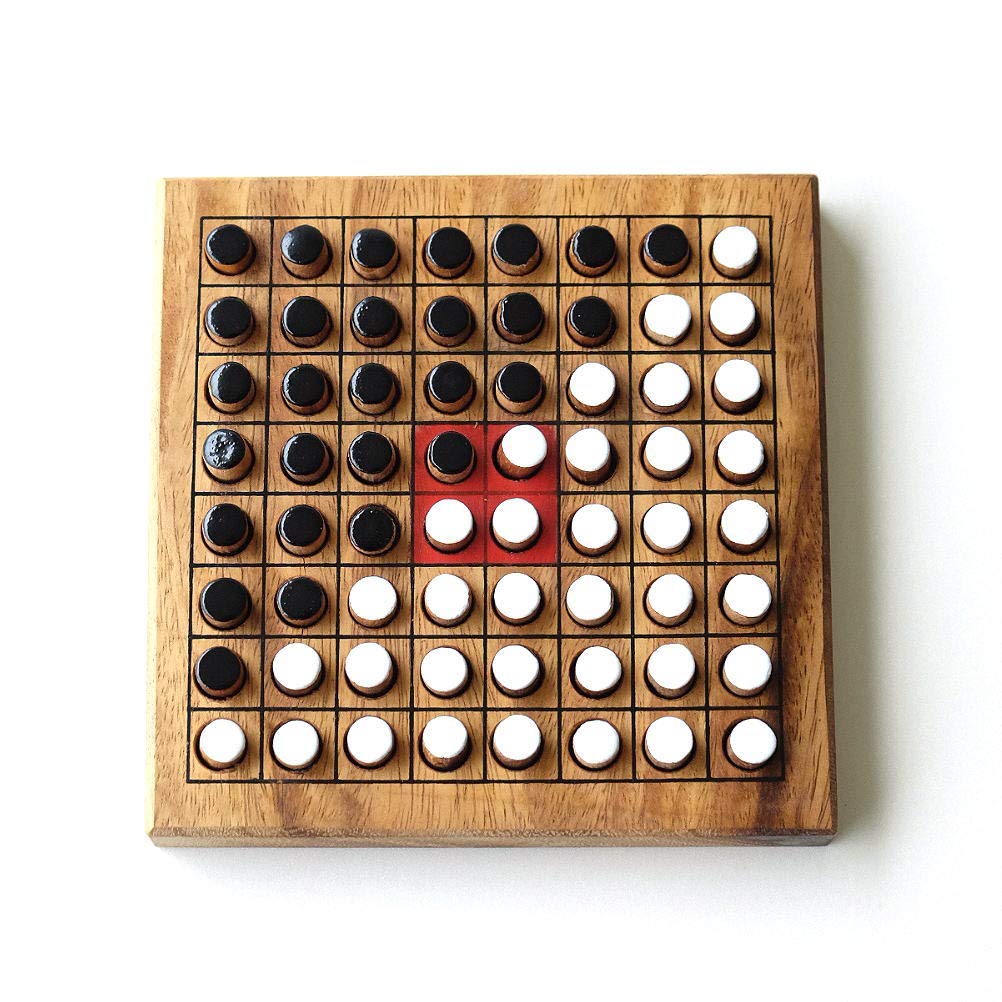 Amazon.co.jp: オセロ リバーシ おもちゃ 木製 小さい ミニ 持ち運び