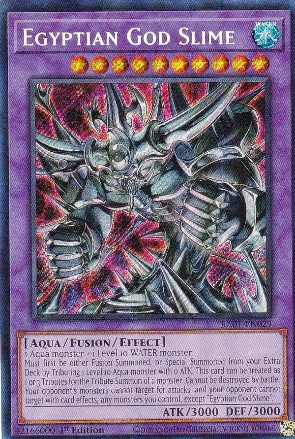 Amazon.co.jp: 遊戯王 RA01-EN029 神・スライム Egyptian God Slime