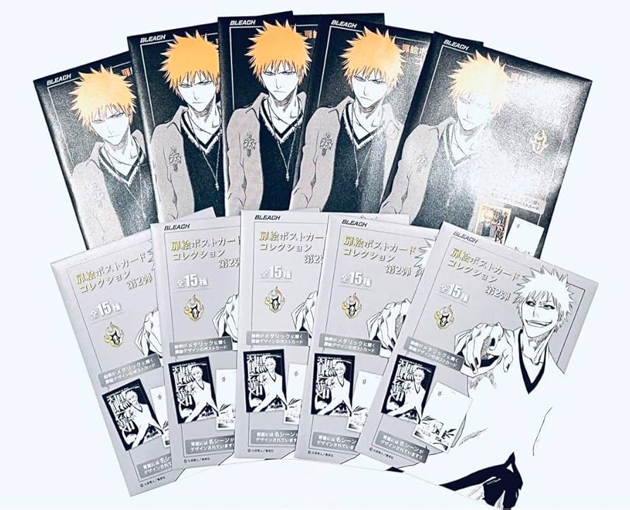 Amazon.co.jp: BLEACH 扉絵ポストカードコレクション 第1,2弾 10点