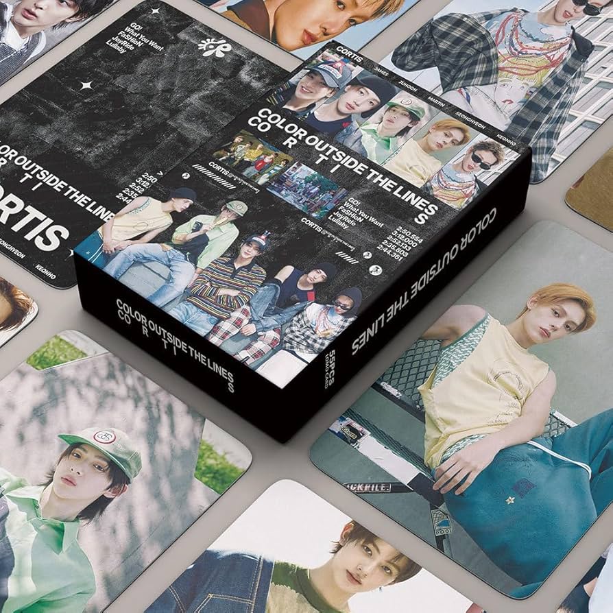 Amazon.com: CORTIS Color Outside The Lines Album Lomo Cards