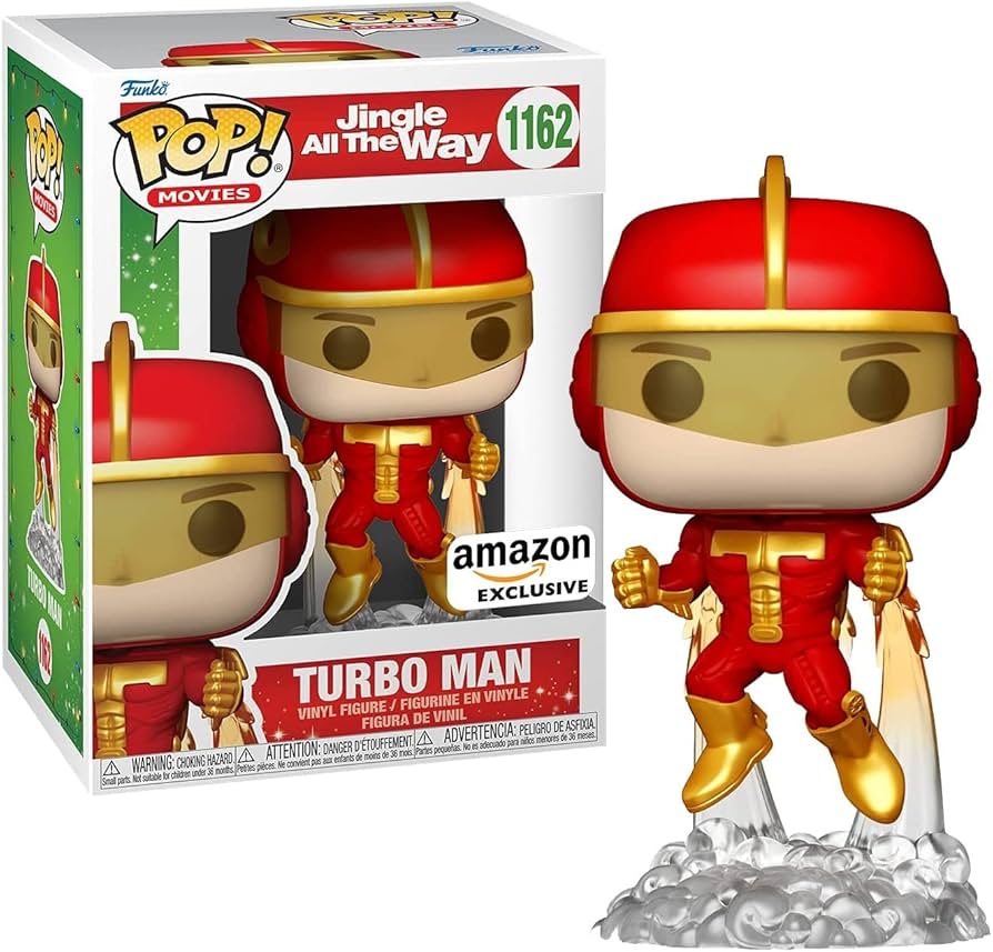 Amazon.com: Funko Pop! Movies: Jingle All The Way - Turbo Man
