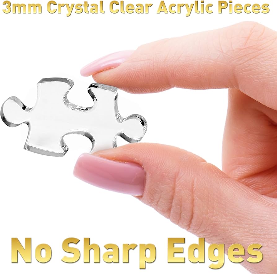 Amazon | Funwares 500ピース 不可解なクリアパズル – 大人のための