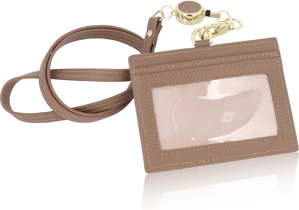 Amazon.co.jp: 【両面クリアーの上質本革IDケース】 [Mont Solaire] ID