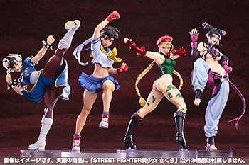 Amazon | STREET FIGHTER美少女 さくら 1/7スケール PVC製 塗装済み