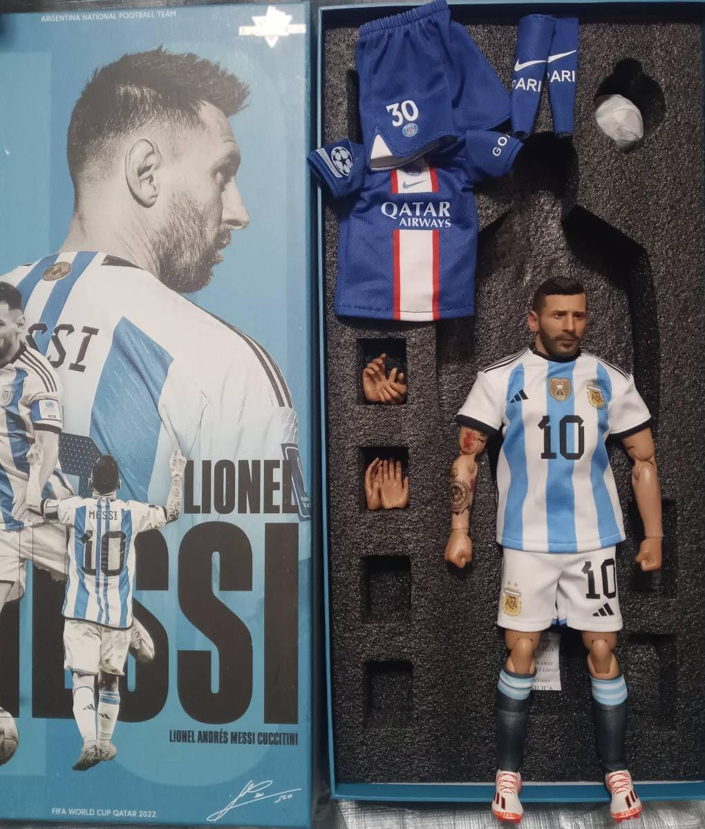 Amazon.co.jp: 1/6 リオネル・メッシ アクションフィギュア