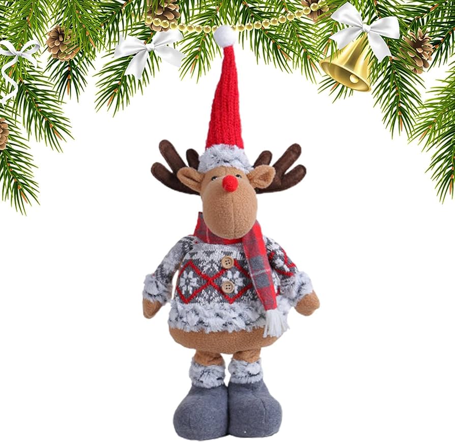 Amazon.co.jp: クリスマスのトナカイ人形 | クリスマスのトナカイ人形
