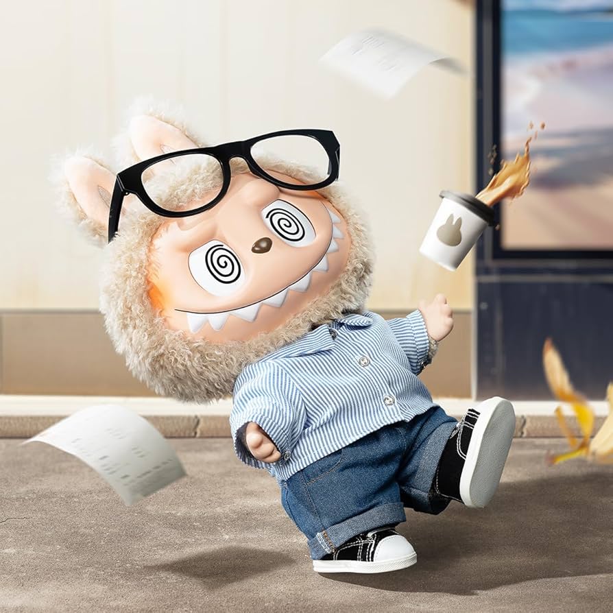 Amazon.co.jp: POP MART THE MONSTERS - FLIP WITH ME ぬいぐるみ