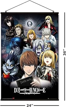 Amazon.co.jp: Death Note – Manga /アニメTV Showポスター/印刷(文字