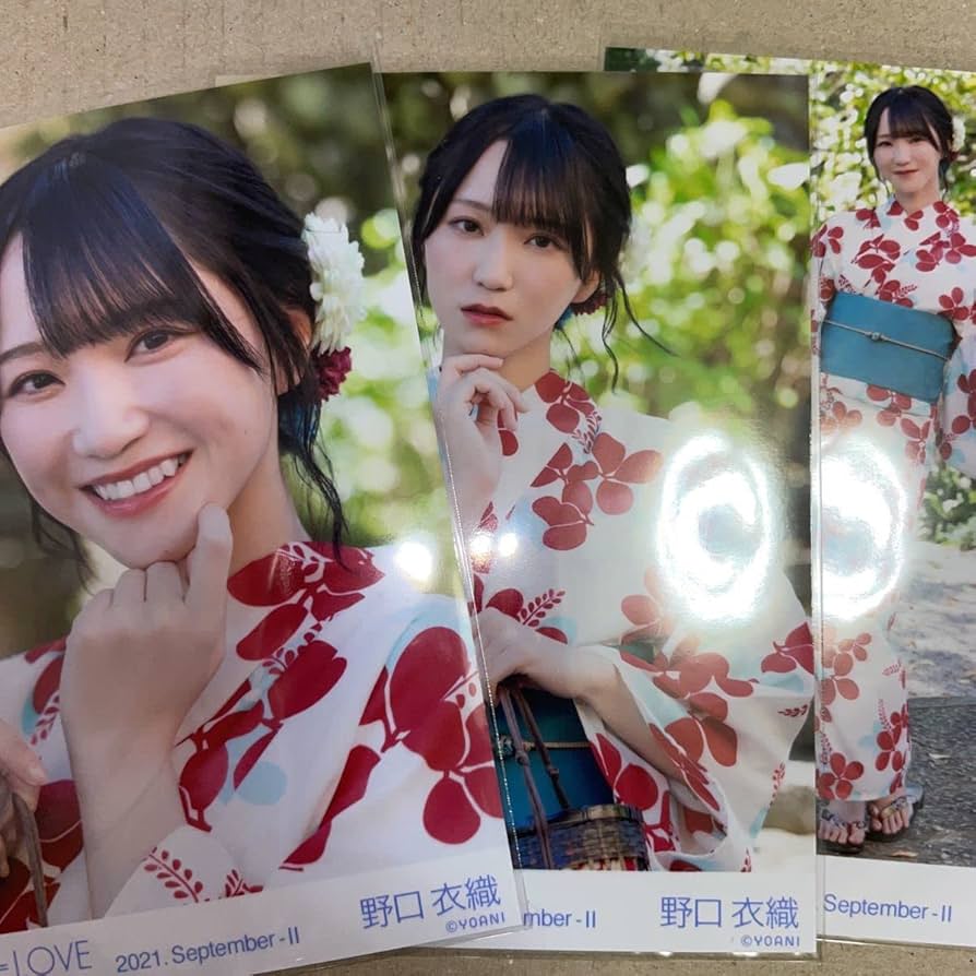 Amazon.co.jp: 野口衣織 コンプセット ＝LOVE イコラブ 夏祭り恋慕う
