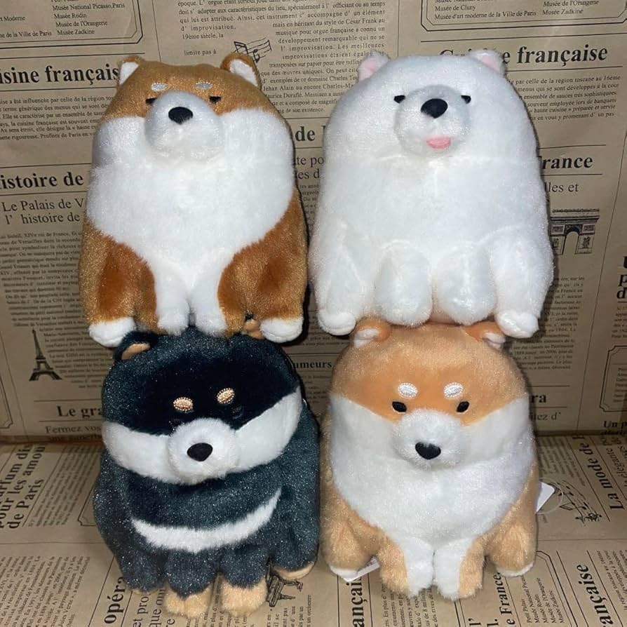 Amazon.co.jp: 柴のふとし ST ぬいぐるみ 全4種セット 柴犬 : おもちゃ