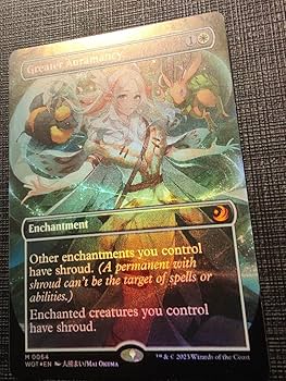 Amazon.co.jp: MTG 偉大なるオーラ術 アニメ絵 Foil 英語 : おもちゃ