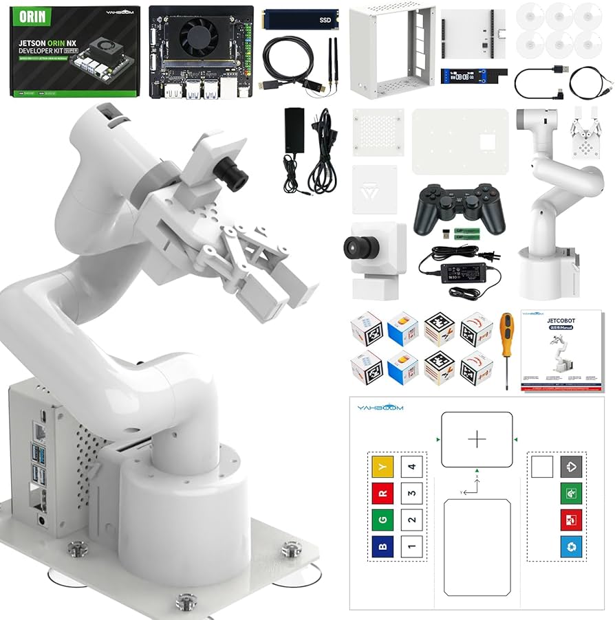Amazon.com: Yahboom 7Axis Collaborative Robot Arm for Jetson Orin