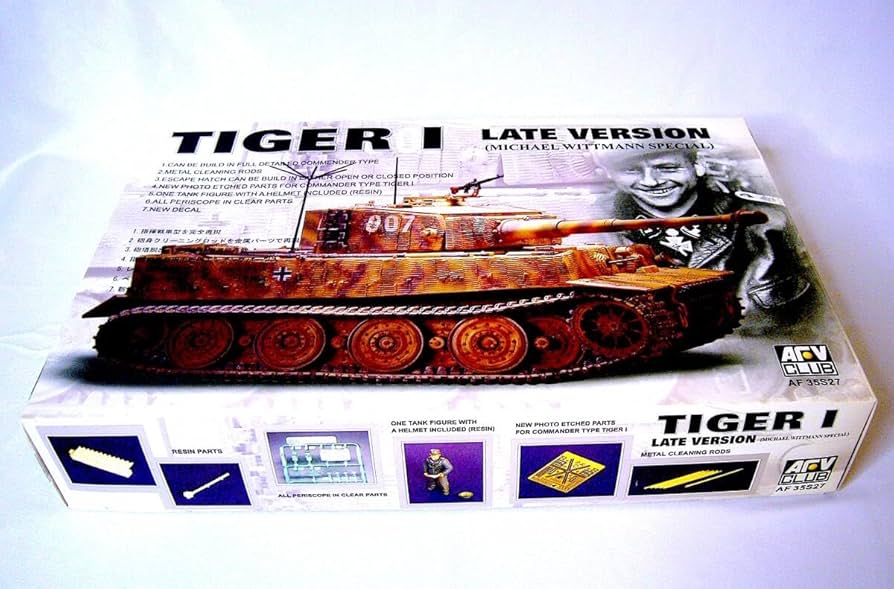 Amazon.co.jp: AFV CLUB 1/35 WWII ドイツ軍 タイガー I 後期型