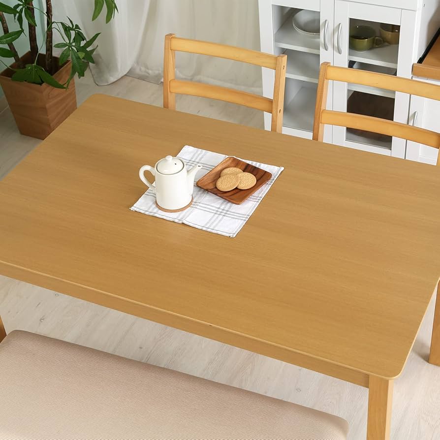 Amazon.co.jp: 不二貿易 ダイニングテーブル 4人用 幅120cm ナチュラル