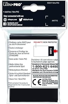 Amazon | 【ブラック】通常サイズ 非光沢プロマット・デッキ