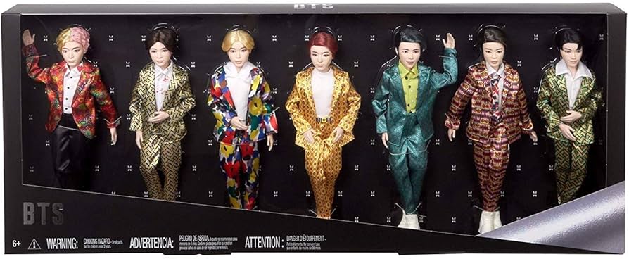 Amazon.co.jp: BTS 防弾少年団 人形 フィギュア 7体セット IDOL