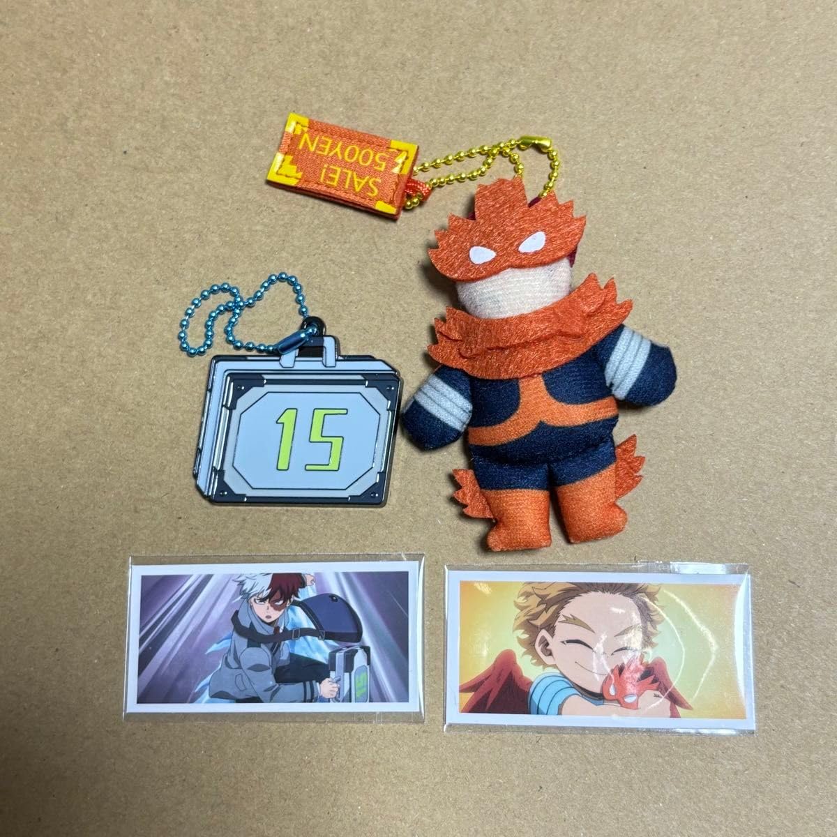 Amazon.co.jp: ヒロアカ USJ 限定 エンデヴァー 轟 キーホルダー