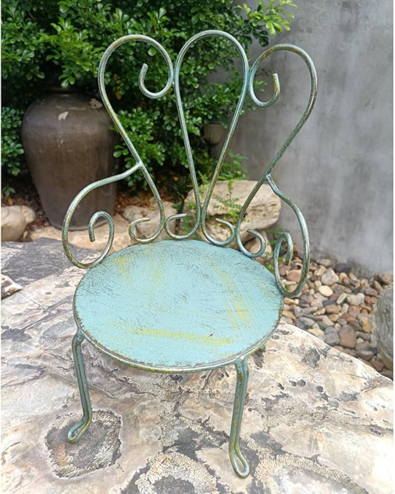 Amazon｜[GZGZ] ガーデニング雑貨 アンティーク アンティーク チェア型