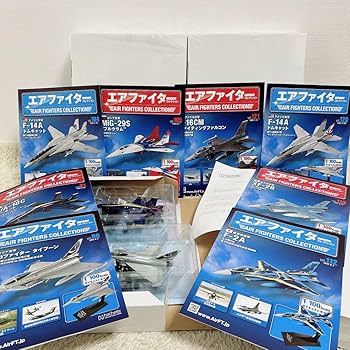 Amazon.co.jp: エアファイターコレクション戦闘機 8種類まとめ 1/100
