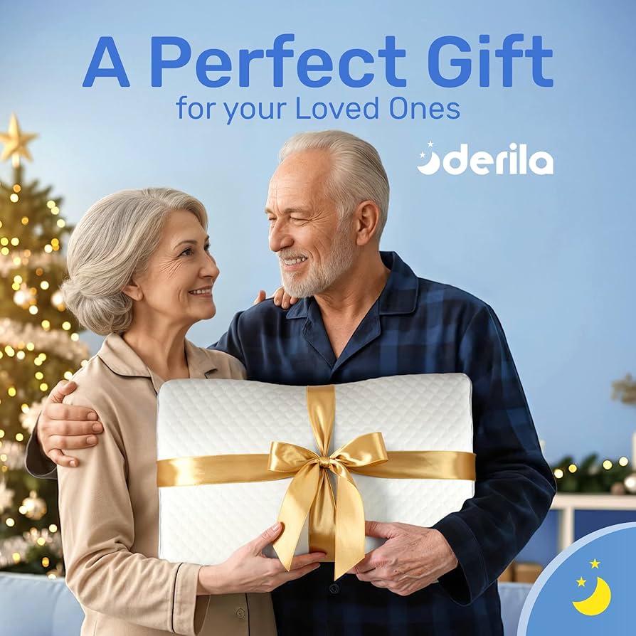 Amazon｜Derila キングサイズ 首枕 睡眠用 頸椎枕 低反発素材 横向き寝