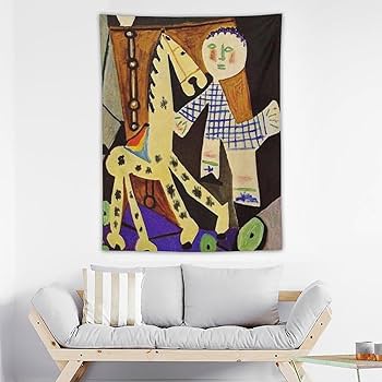 Amazon.com: JU XIANG Pablo Picasso Tapestry，Pablo Picasso's