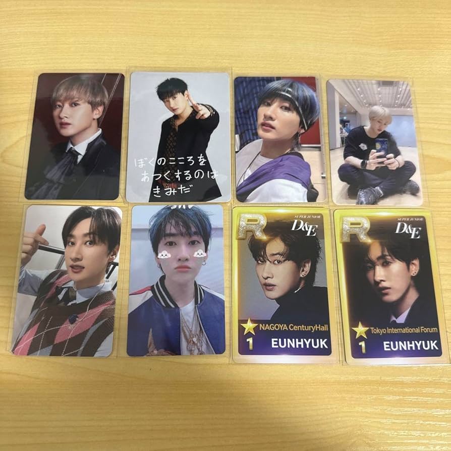 SUPER JUNIOR 中国限定 購入特典 トレカ ウニョク super junior