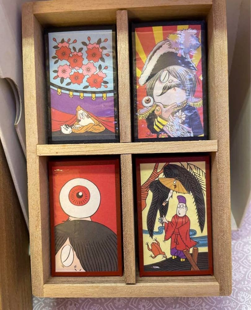 Amazon | 水木しげる ゲゲゲの鬼太郎 妖怪花遊び 豪華愛蔵版 花札