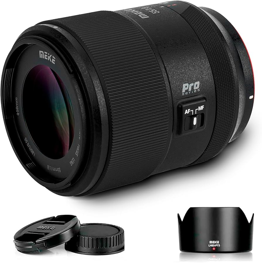 Amazon.com : Meike 55mm F1.8 Pro X-Mount STM Auto Focus Prime Lens