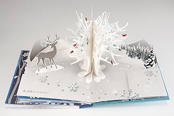 Amazon.co.jp: 雪の結晶 とびだすポップアップ絵本~アニバーサリー