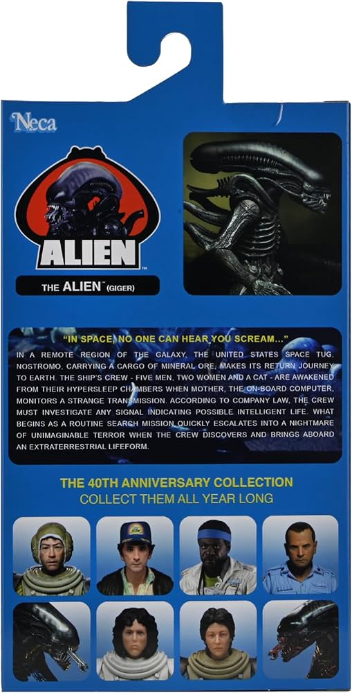 Amazon | Neca Alien 40th Anniversary Wave 4 The Alien Xenomorph